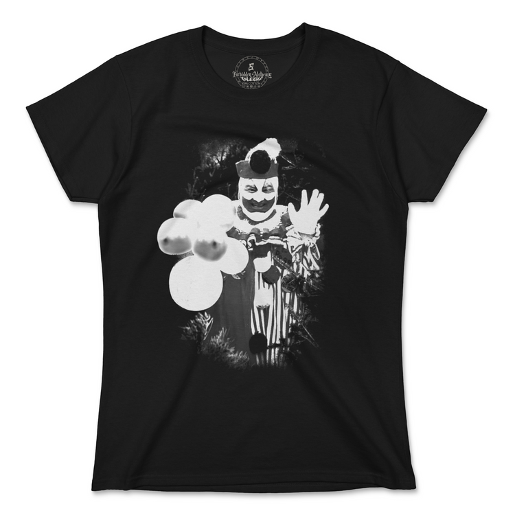 Buy Gacy from forbidden alchemy's women's T-Shirts. 100% cotton, direct-to-garment prints, authentic alternative apparel. Tagged: WOMEN'S TEES.T-Shirtsforbidden alchemyWOMEN'S TEES