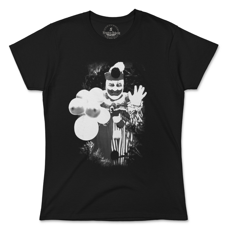 Buy Gacy from forbidden alchemy's women's T-Shirts. 100% cotton, direct-to-garment prints, authentic alternative apparel. Tagged: WOMEN'S TEES.T-Shirtsforbidden alchemyWOMEN'S TEES