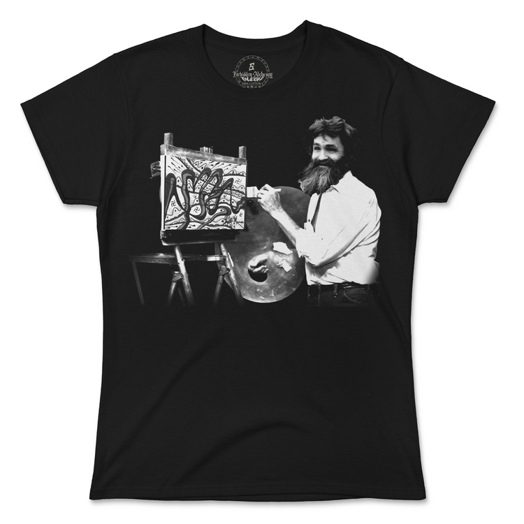 Buy Bob Manson from forbidden alchemy's women's T-Shirts. 100% cotton, direct-to-garment prints, authentic alternative apparel. Tagged: WOMEN'S TEES.T-Shirtsforbidden alchemyWOMEN'S TEES