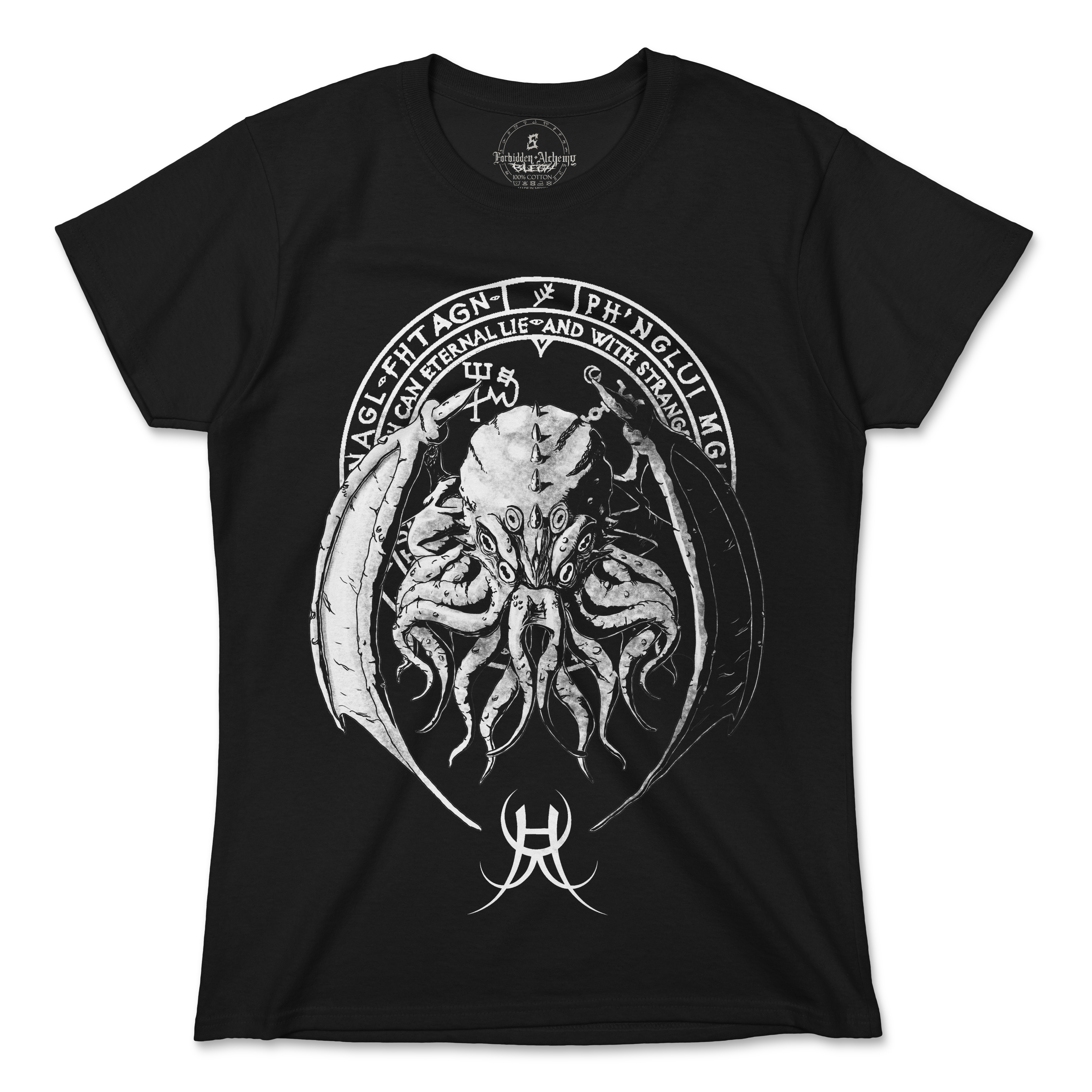 Buy Lord of Madness from forbidden alchemy's women's T-Shirts. 100% cotton, direct-to-garment prints, authentic alternative apparel. Tagged: WOMEN'S TEES.T-Shirtsforbidden alchemyWOMEN'S TEES