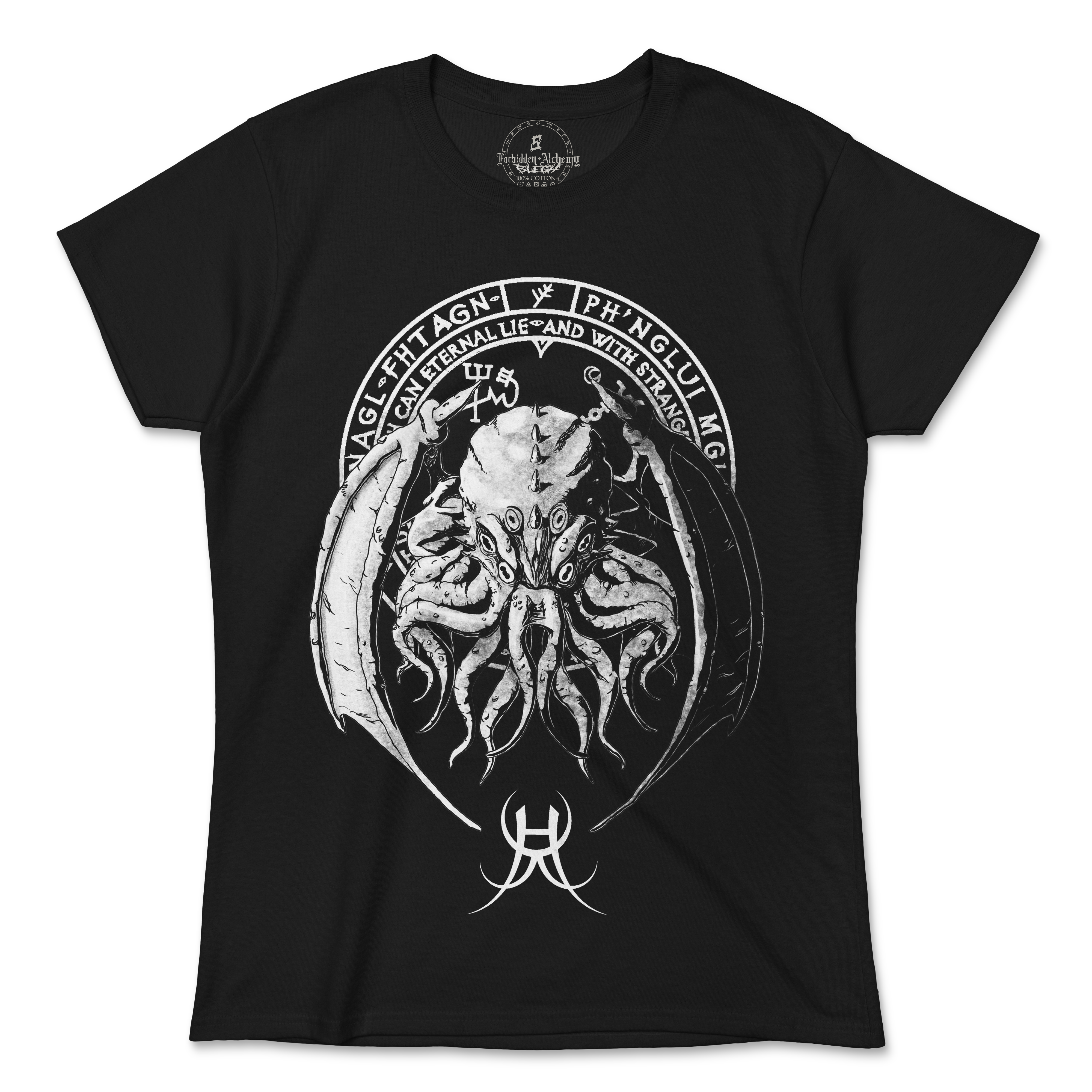 Buy Lord of Madness from forbidden alchemy's women's T-Shirts. 100% cotton, direct-to-garment prints, authentic alternative apparel. Tagged: WOMEN'S TEES.T-Shirtsforbidden alchemyWOMEN'S TEES