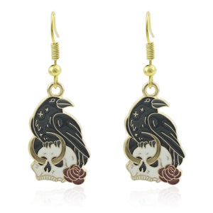 Crow - Earrings