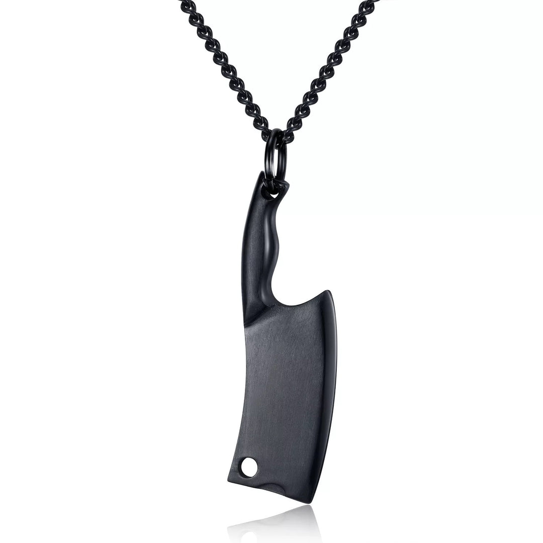 Shop Butcher knife - Necklace from Forbidden Alchemy’s collection. Crafted from premium alloy zinc, each piece showcases detailed. Tagged: Necklaces.Necklacesforbidden alchemyNecklaces
