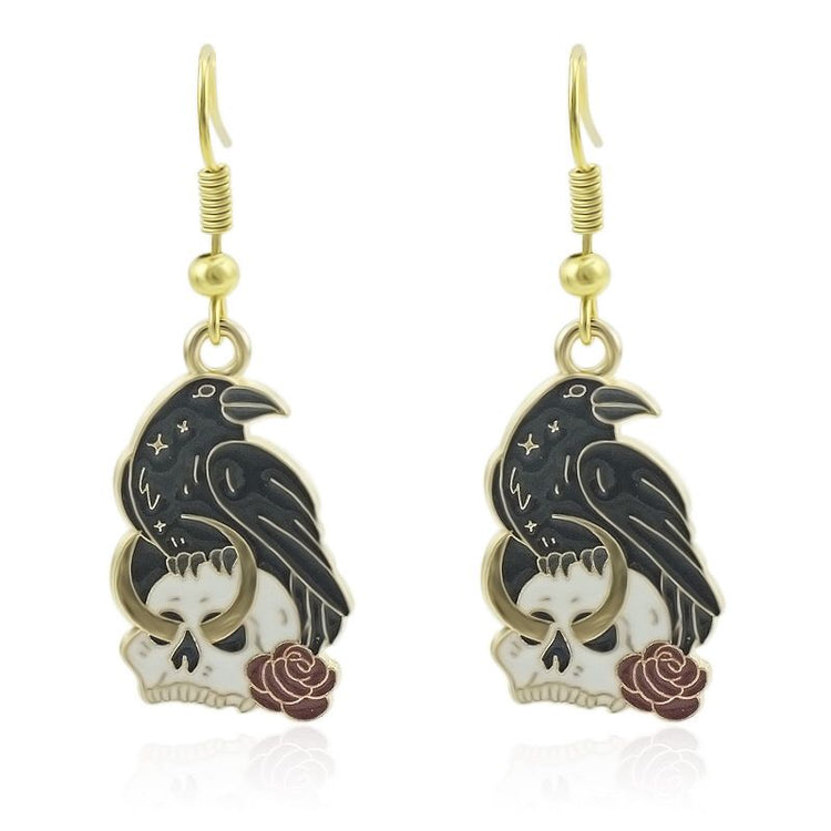 Shop from Forbidden Alchemy’s gothic earrings. Bold, detailed designs crafted from premium materials for authentic alternative style. Tagged: Earrings.Earringsforbidden alchemyEarrings