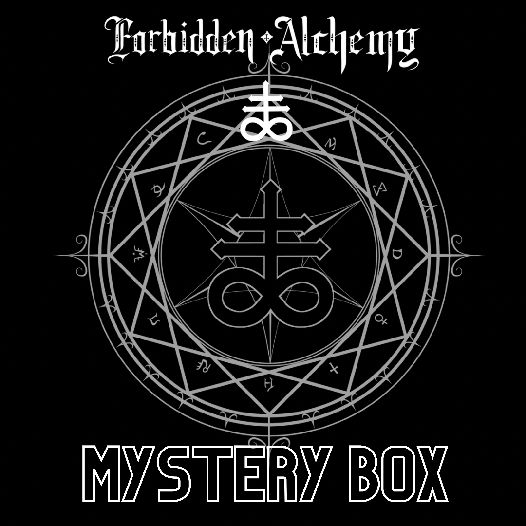 Shop Mystery Box - Men's from Forbidden Alchemy—includes, 3 t-shirts, and 1 mystery accessory. Premium apparel with authentic alternative designs. Tagged: .T-Shirtsforbidden alchemyMEN'S TEES