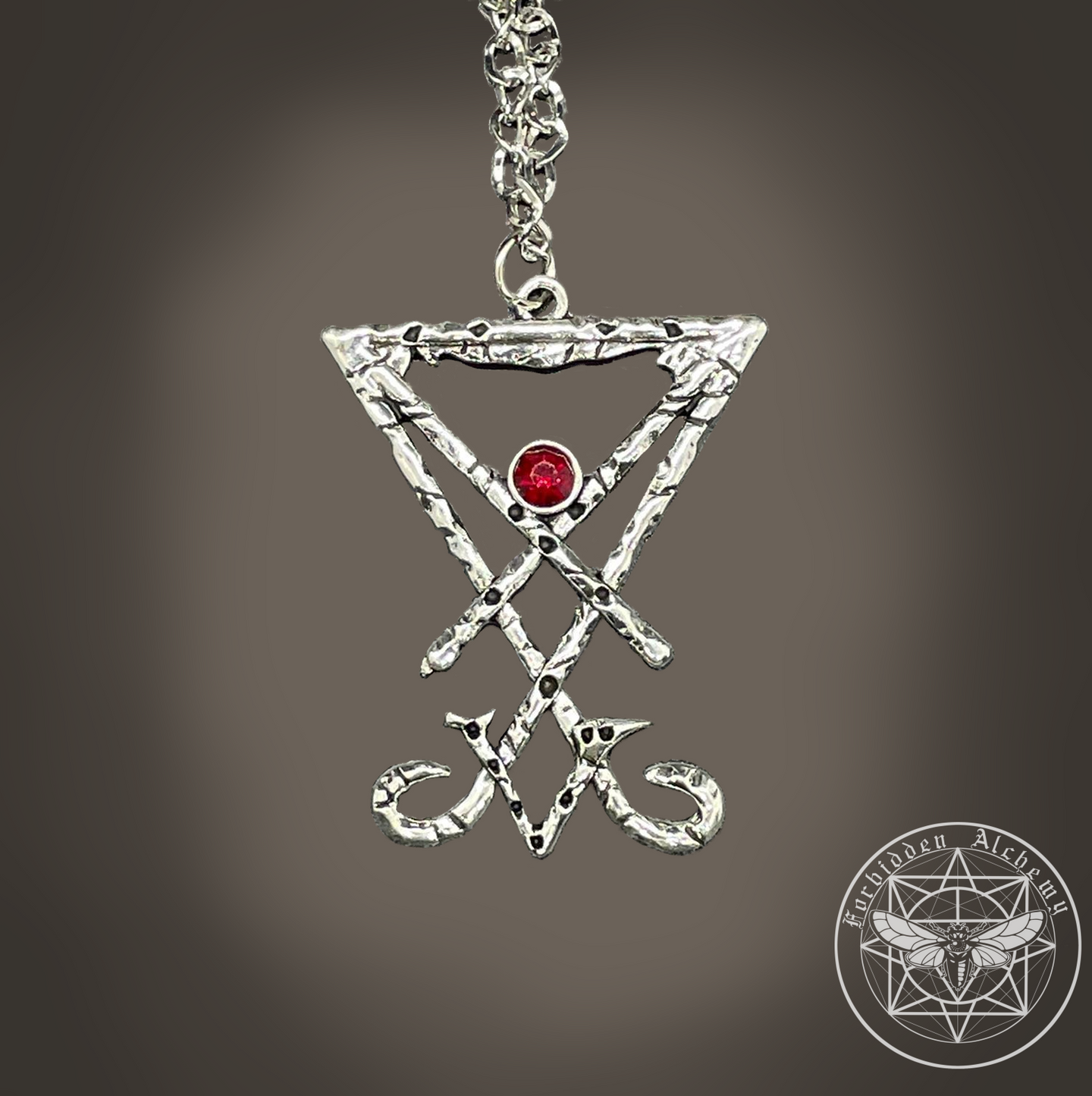 Red Ruby sigil - Necklace