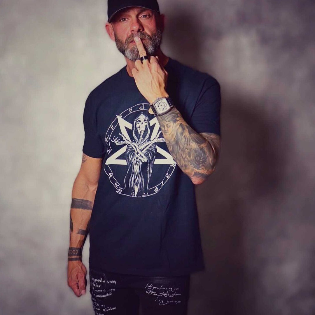 Shop Forbidden Alchemy’s men's T-shirts. Crafted from 100% cotton, featuring vibrant direct-to-garment prints and bold metalcore style. Tagged: MEN'S TEES.T-Shirtsforbidden alchemyMEN'S TEES