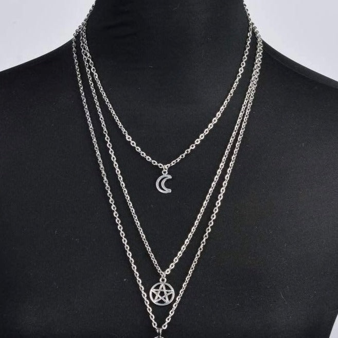 Shop Stone - Necklace from Forbidden Alchemy’s collection. Crafted from premium alloy zinc, each piece showcases detailed. Tagged: Necklaces.Necklacesforbidden alchemyNecklaces