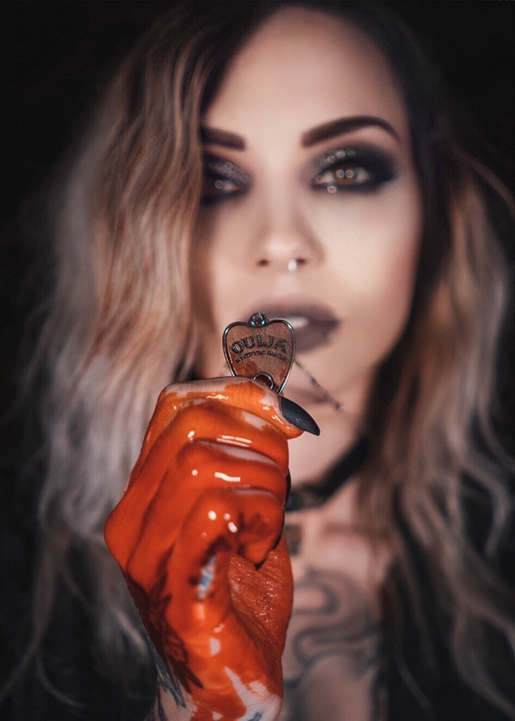 Shop Wooden Ouija - Necklace from Forbidden Alchemy’s collection. Crafted from premium alloy zinc, each piece showcases detailed. Tagged: Necklaces.Necklacesforbidden alchemyNecklaces