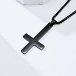 Load image into Gallery viewer, Upside down cross - necklace

