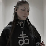 Load image into Gallery viewer, leviathan cross - Hoodie
